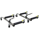 Set of 2 Hydraulic Wheel Dollies - Car Skates