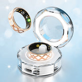 Smart Ring Fitness Tracker for Women Heart Rate Sleep SpO2 IP68 Enamel Finish