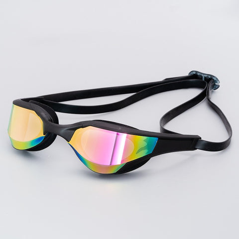 Professional Racing Swim Goggles Mirrored Anti-Fog No Leak Swim Eyewear Adult