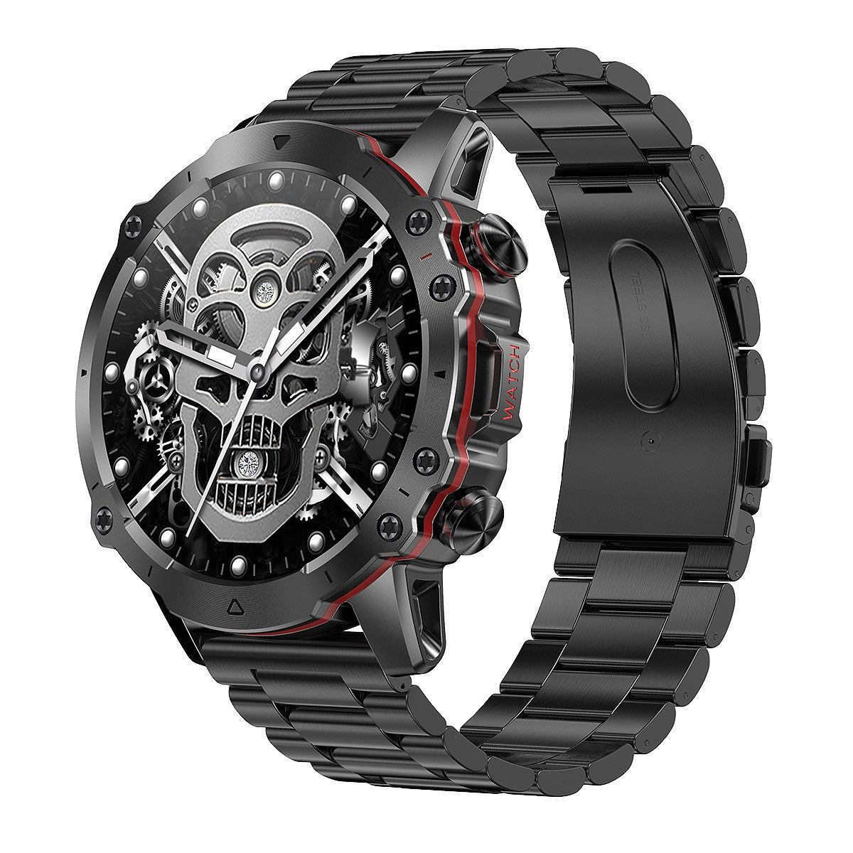 Rugged Military Smart Watch Men 1.43" BT Call Fitness Tracker Blood Pressure