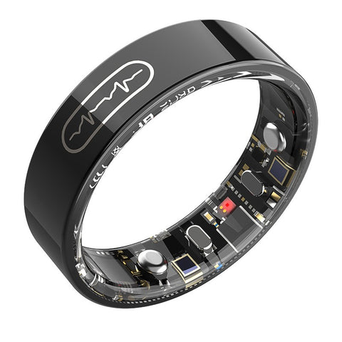 Smart Ring ECG HR BP SpO2 Monitor Sleep Fitness Tracker Health for Android iOS