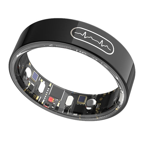 Smart Ring ECG HR BP SpO2 Monitor Sleep Fitness Tracker Health for Android iOS