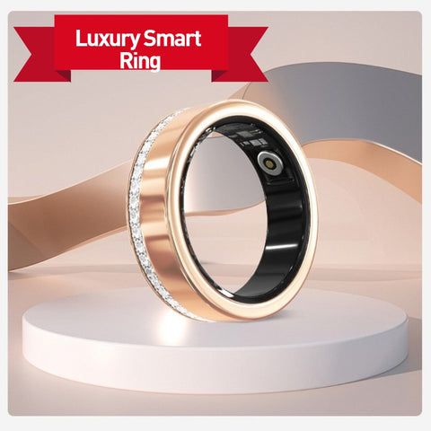 Smart Ring for Women Health Tracker Heart Rate Sleep Monitor Menstrual Cycle