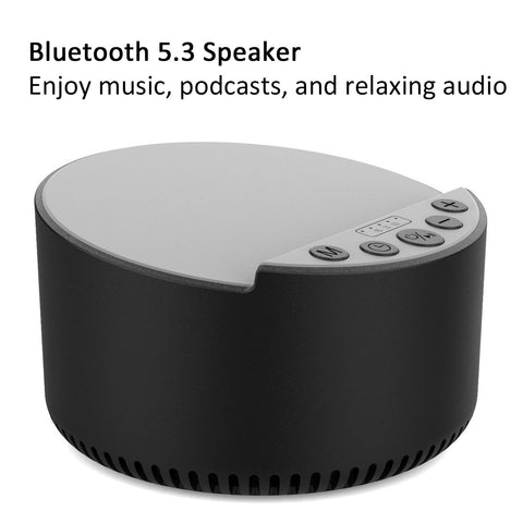 3 in 1 Wireless Charger Bluetooth Speaker White Noise Sleep Sound Machine 15W