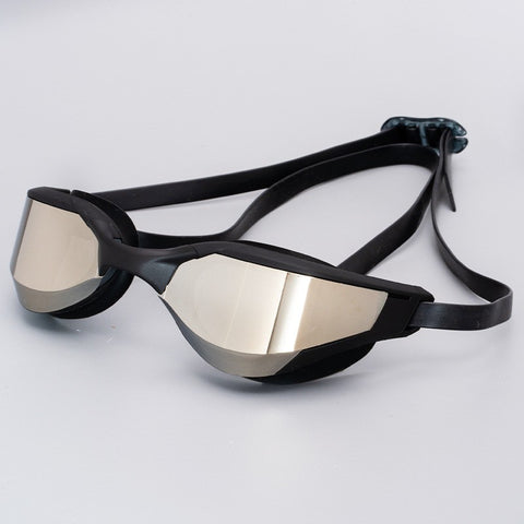 Professional Racing Swim Goggles Mirrored Anti-Fog No Leak Swim Eyewear Adult
