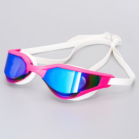 Professional Racing Swim Goggles Mirrored Anti-Fog No Leak Swim Eyewear Adult