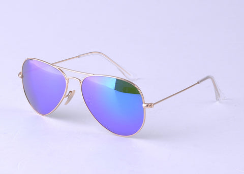 Classic Aviator Style Sunglasses |UV400 Protection, Mirrored Lenses