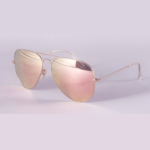Classic Aviator Style Sunglasses |UV400 Protection, Mirrored Lenses