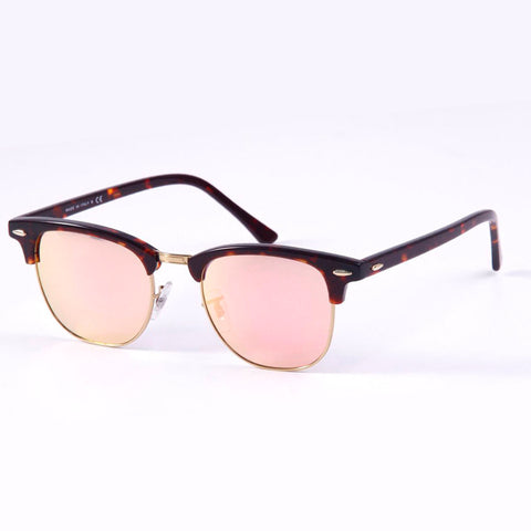 Square Sunglasses Acetate frame Glass lens