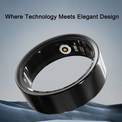 Smart Ring for Women Health Tracker Sleep Heart Rate Blood Oxygen Fitness IP68