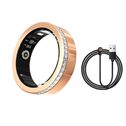 Smart Ring for Women Health Tracker Heart Rate Sleep Monitor Menstrual Cycle