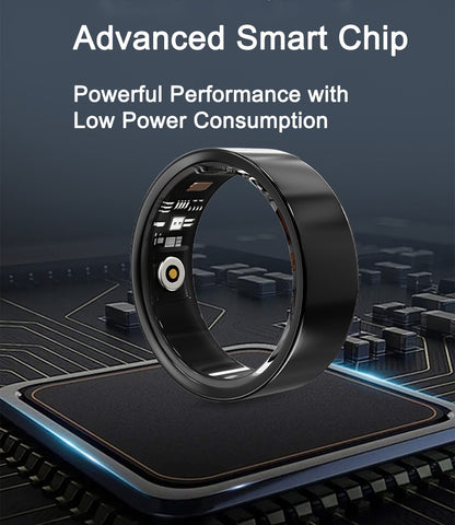 Smart Ring for Women Health Tracker Sleep Heart Rate Blood Oxygen Fitness IP68