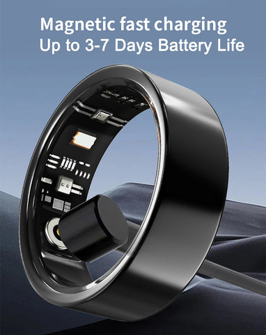 Smart Ring for Women Health Tracker Sleep Heart Rate Blood Oxygen Fitness IP68
