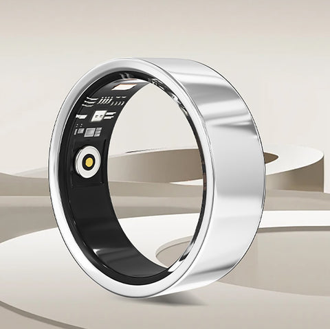 Smart Ring for Women Health Tracker Sleep Heart Rate Blood Oxygen Fitness IP68