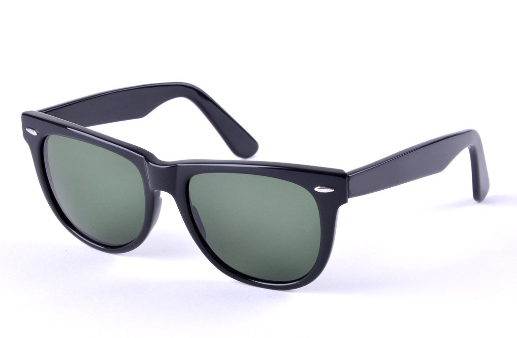Classic Square Sunglasses Glass Lens