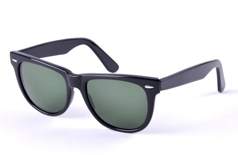Classic Square Sunglasses Glass Lens
