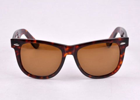 Classic Square Sunglasses Glass Lens