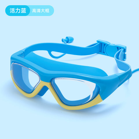 Swimming goggles with ear plugs for kids Children 3-12 Years