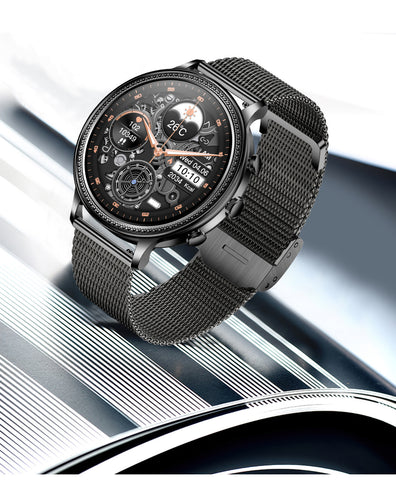 Elegant Women's Smart Watch with Bluetooth Calling - Heart Rate, SpO2 & Sleep Monitor