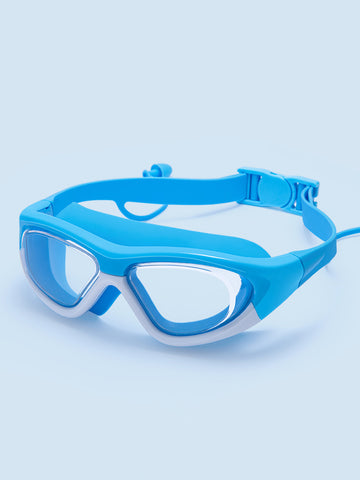 Swimming goggles with ear plugs for kids Children 3-12 Years