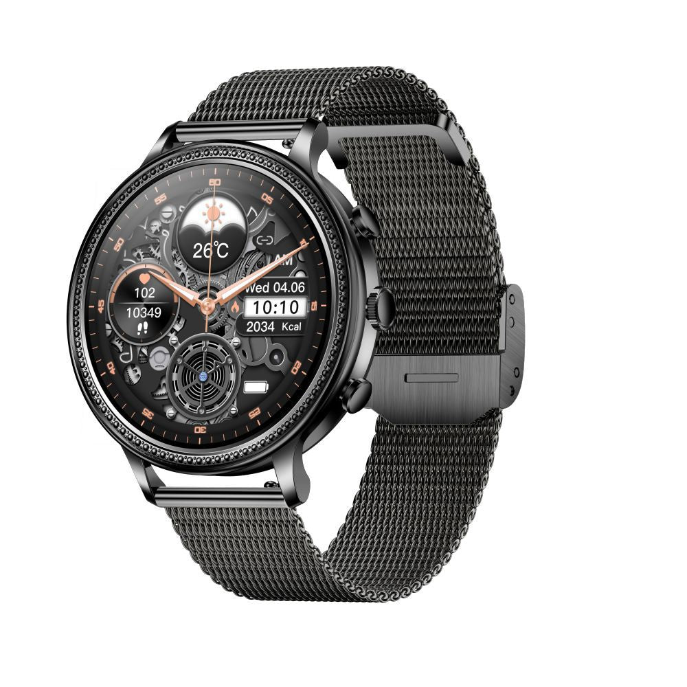 Elegant Women's Smart Watch with Bluetooth Calling - Heart Rate, SpO2 & Sleep Monitor