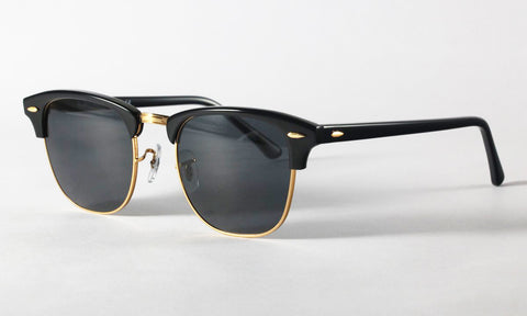 Square Sunglasses Acetate frame Glass lens